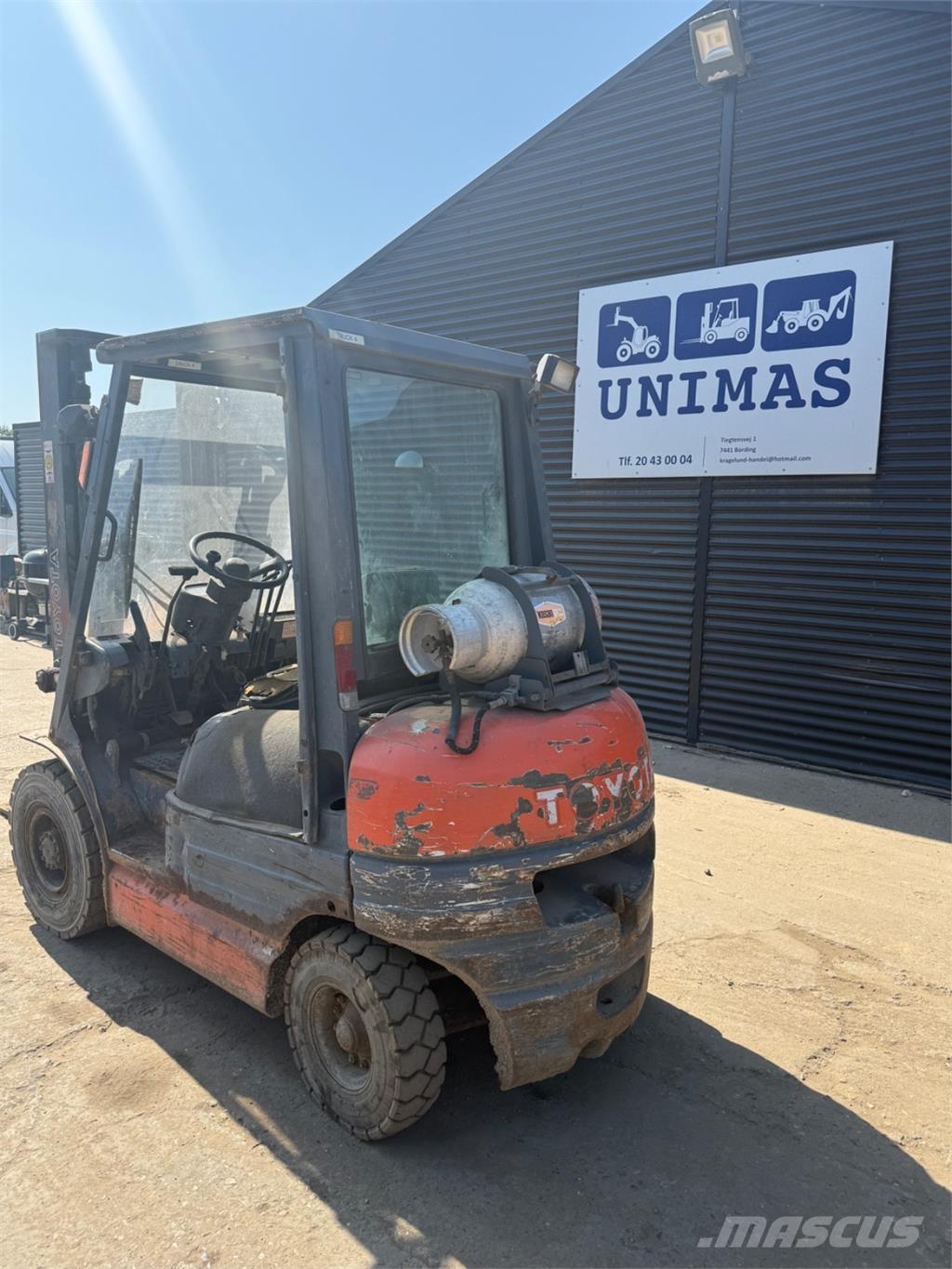 Toyota FG25 LPG heftrucks