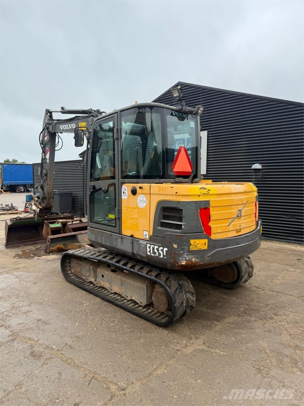 Volvo EC55C Minigraafmachines < 7t
