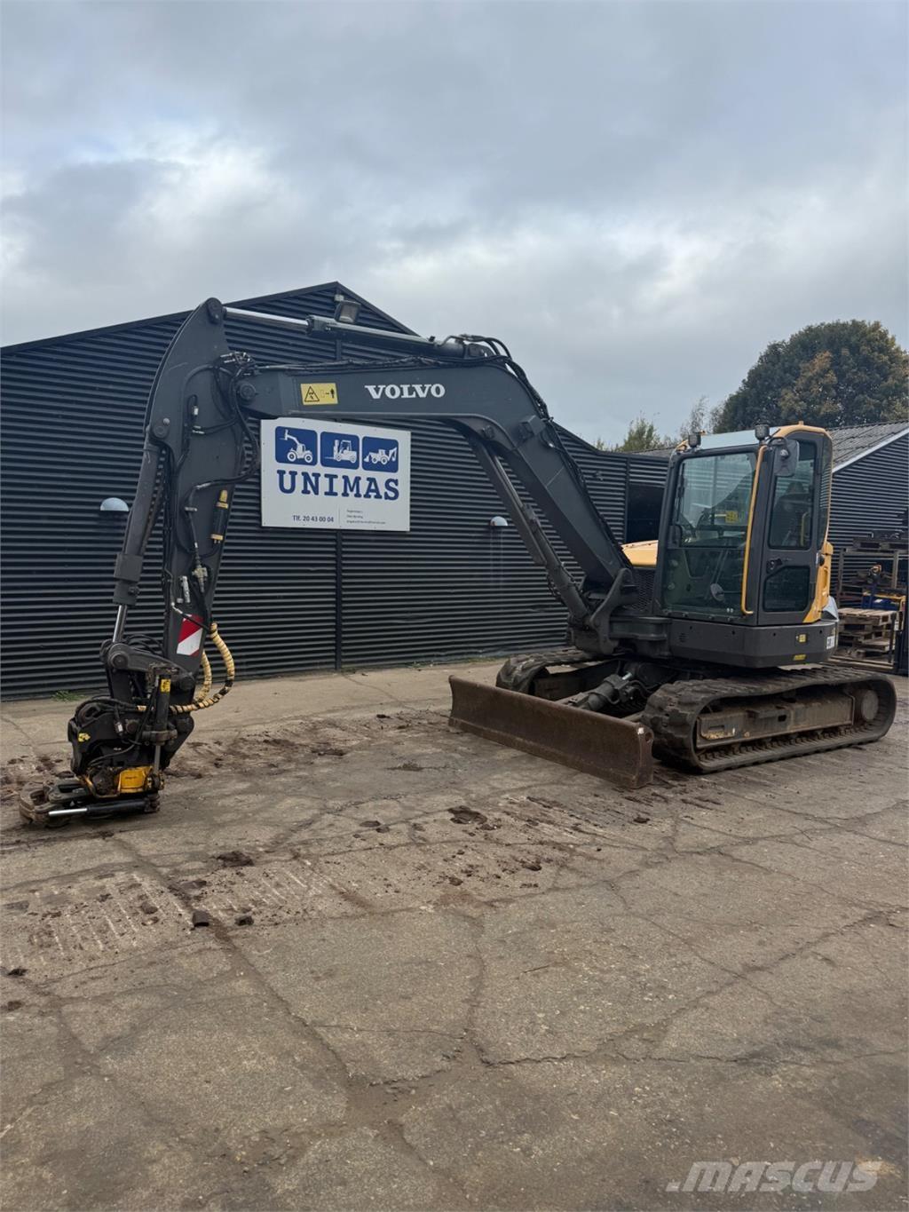 Volvo ECR88D Rupsgraafmachines