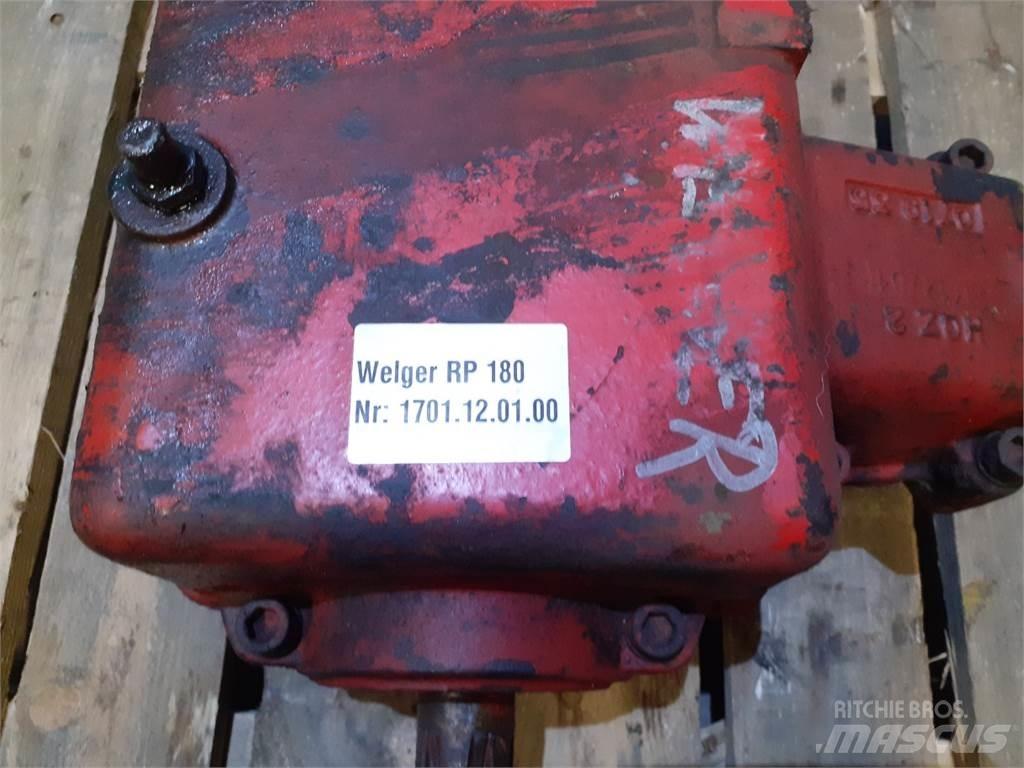 Welger RP 180 Transmissie