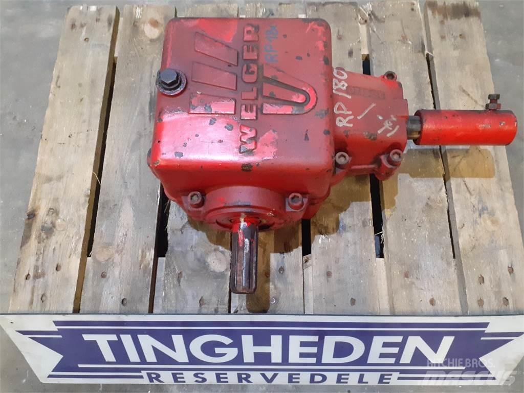 Welger RP 180 Transmissie