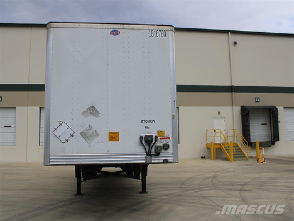 Utility VS1DC 28' Gesloten opbouw trailers