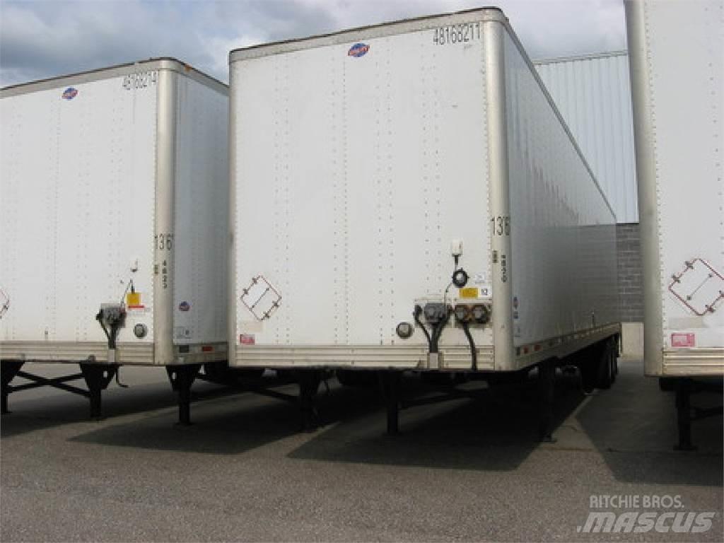Utility VS2DX 48' Gesloten opbouw trailers