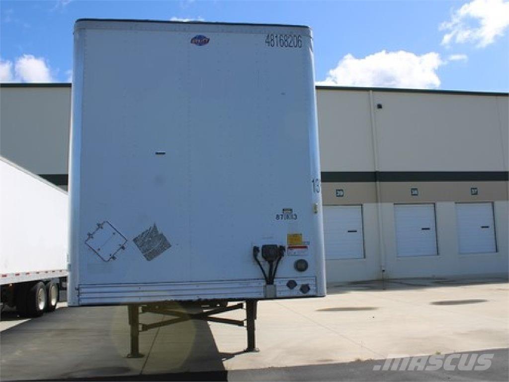 Utility VS2DX 48' Gesloten opbouw trailers