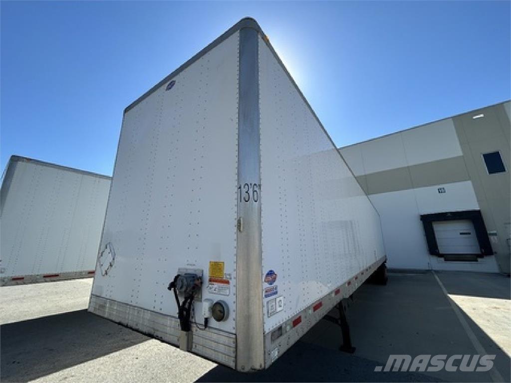 Utility VS2DX 53' Gesloten opbouw trailers