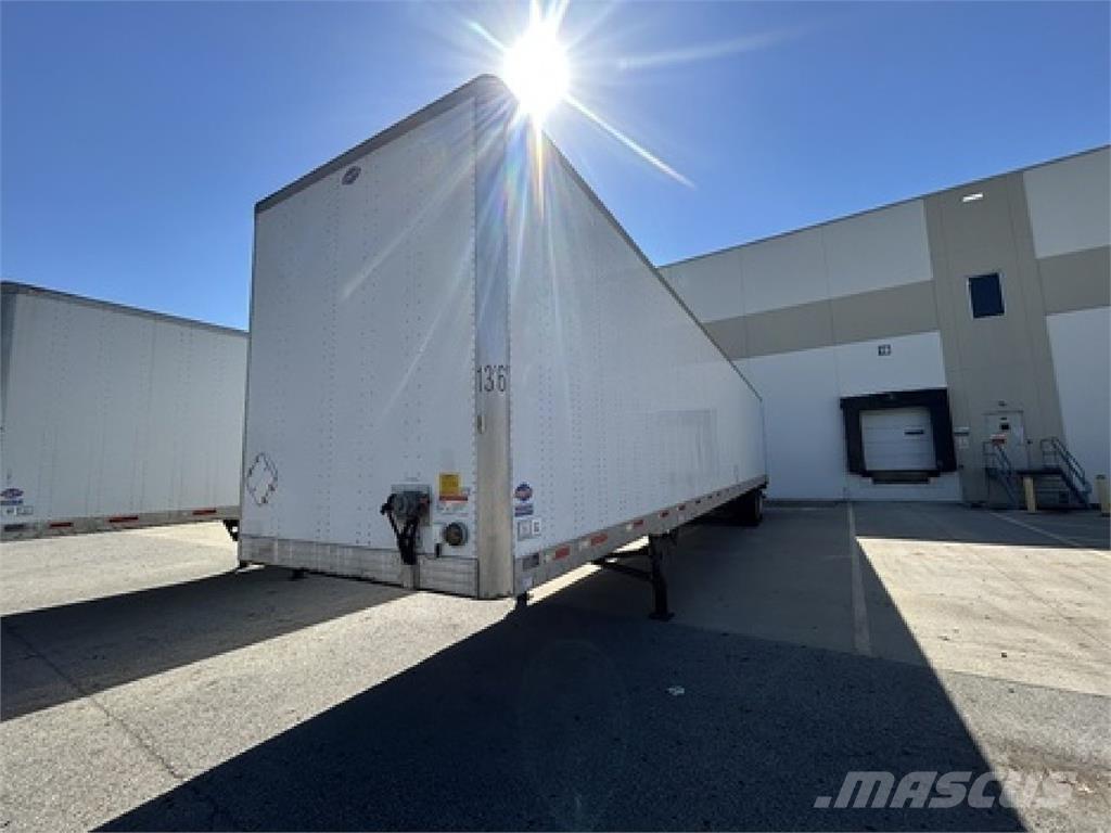 Utility VS2DX 53' Gesloten opbouw trailers