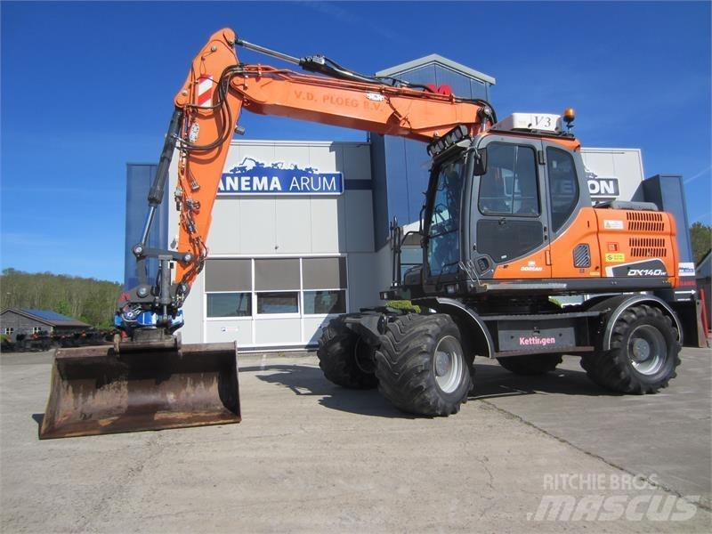 Doosan DX140W-3 Wielgraafmachines
