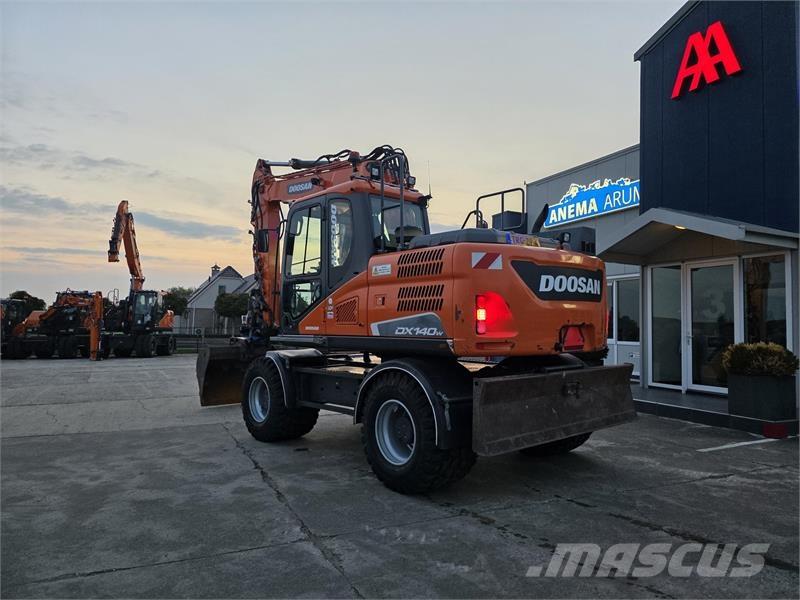 Doosan DX140W-5 Wielgraafmachines