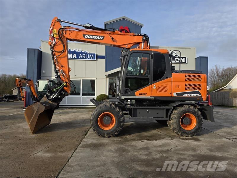 Doosan DX160W-5 Wielgraafmachines