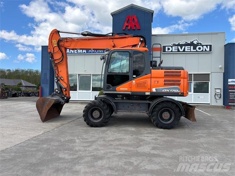 Doosan DX170W-5 Wielgraafmachines