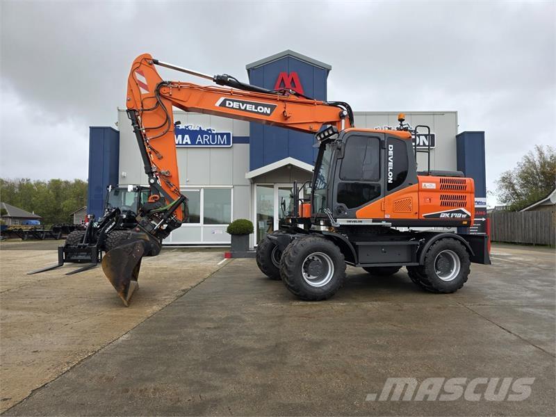 Doosan DX170W-5 Wielgraafmachines