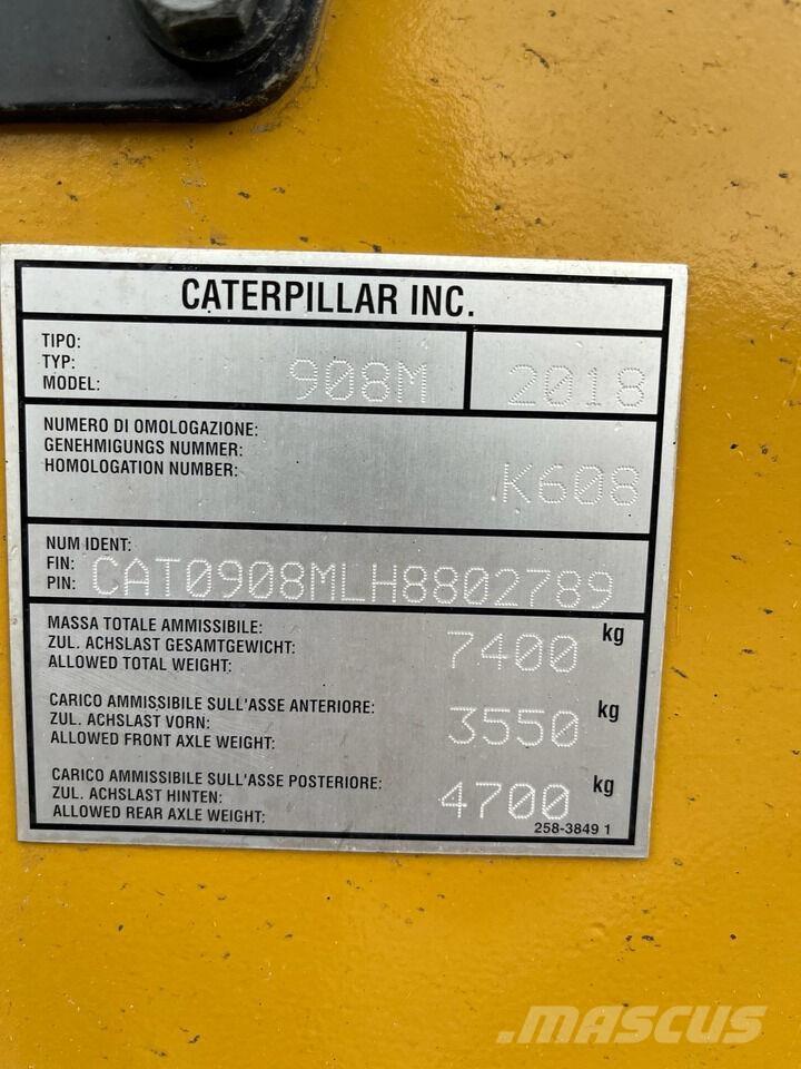 CAT 908M Wielladers