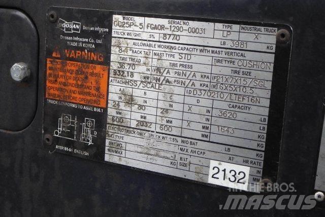 Doosan GC25P-5 Heftrucks overige