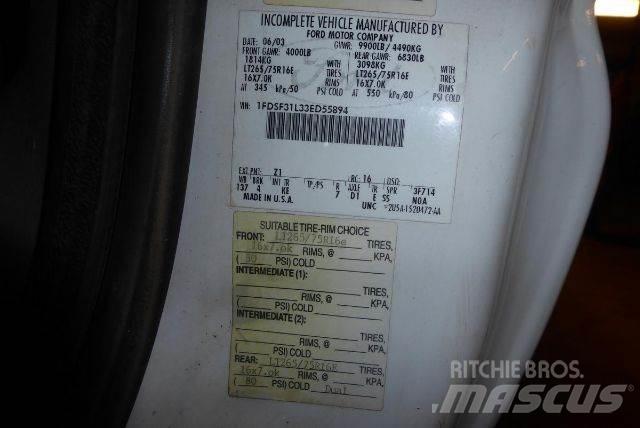 Ford F350 XL SD Onderhoud voertuigen