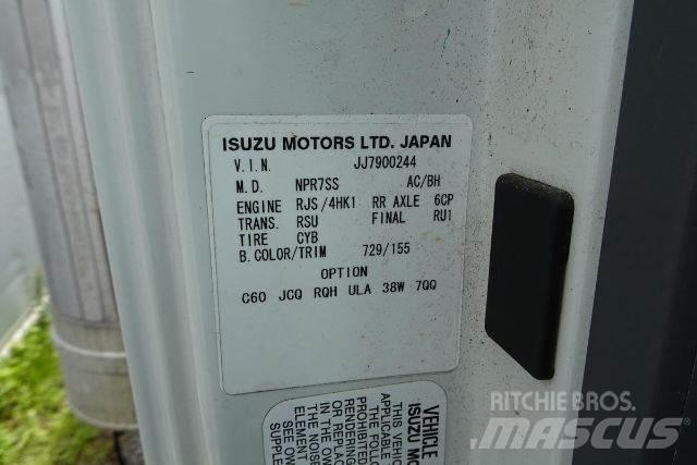 Isuzu NQR Bakwagens met gesloten opbouw