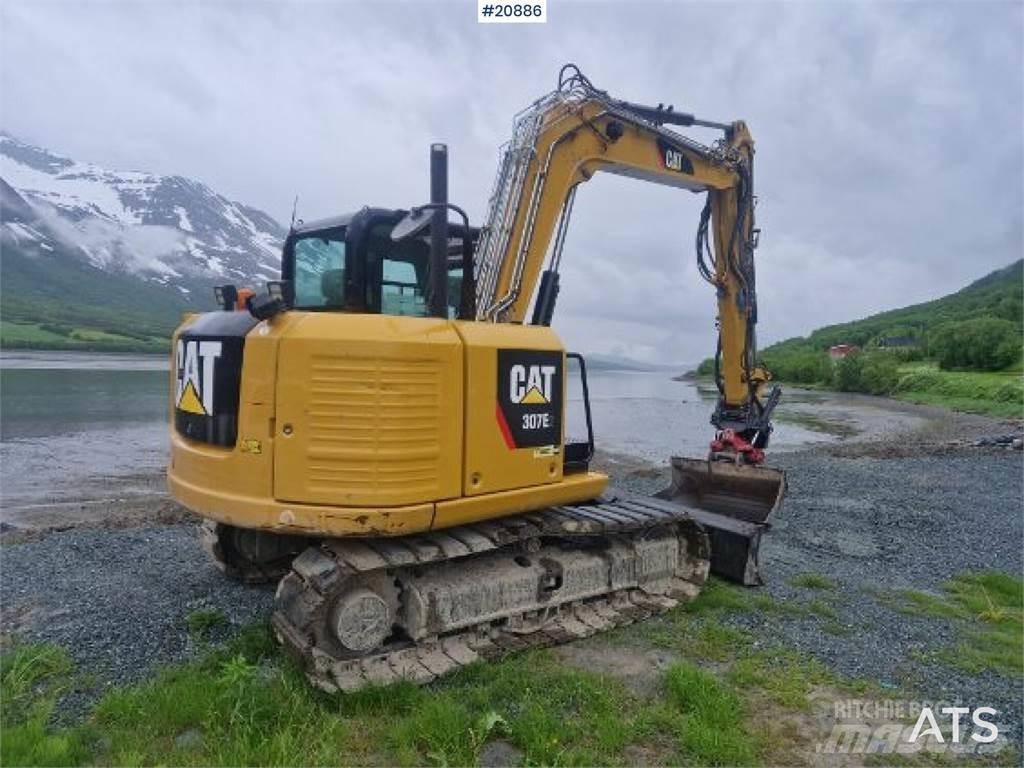 CAT 307 Rupsgraafmachines