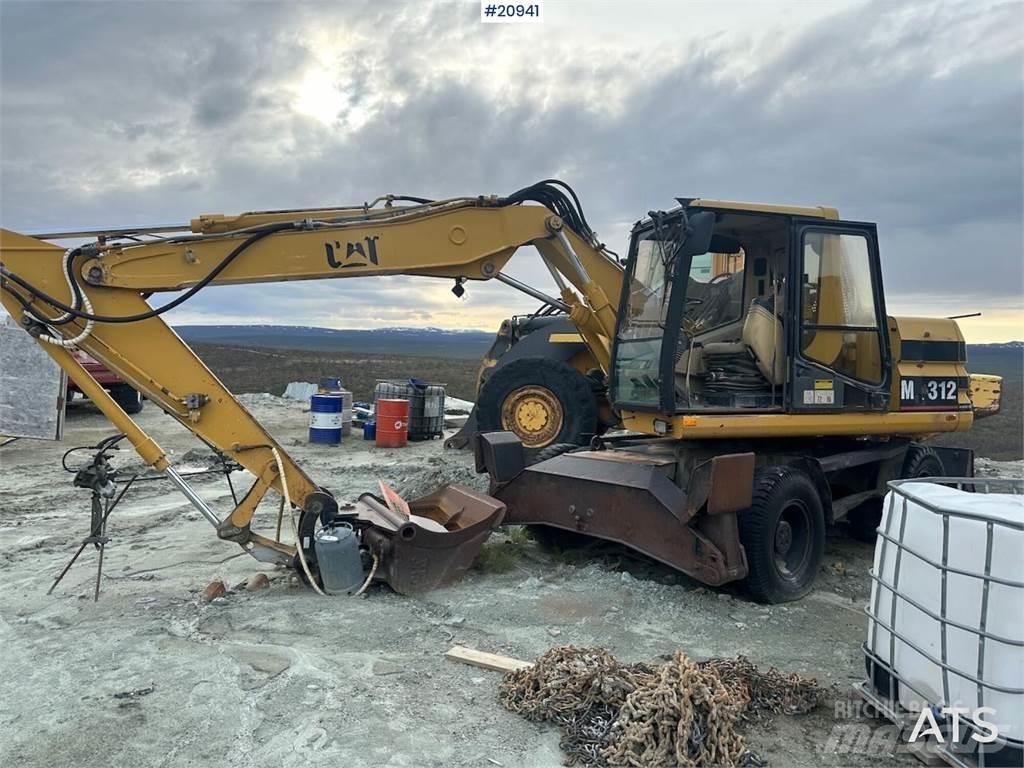CAT 312 Wielgraafmachines