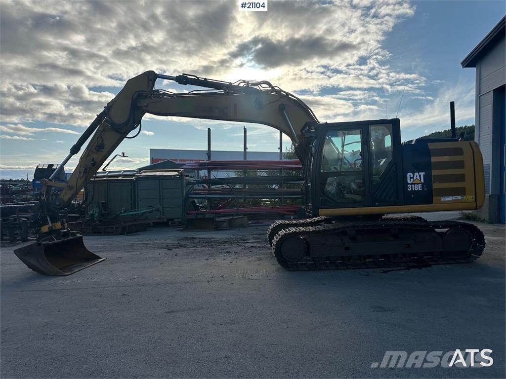 CAT 318EL Rupsgraafmachines