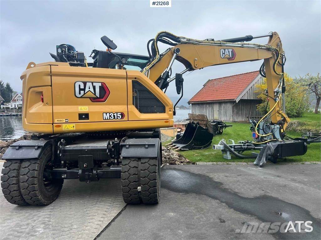 CAT M315 Wielgraafmachines