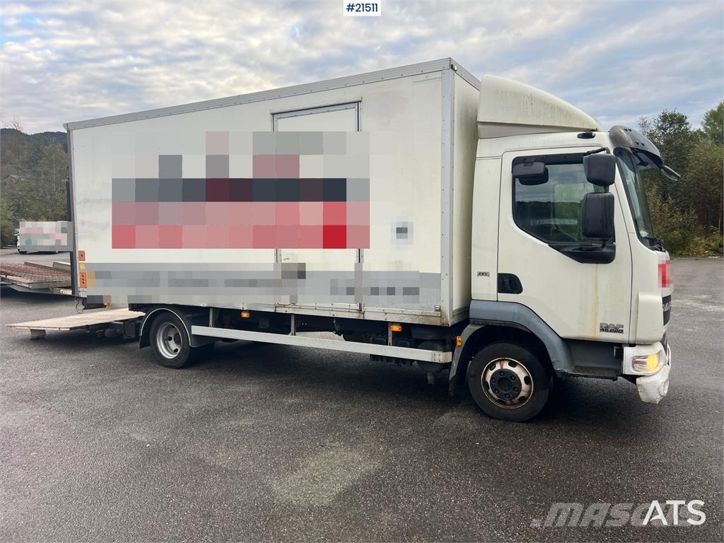DAF FA 4x2 Bakwagens met gesloten opbouw