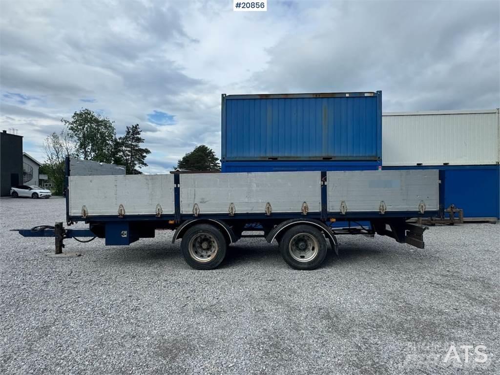 GMF flatebed trailer Vlakke laadvloer