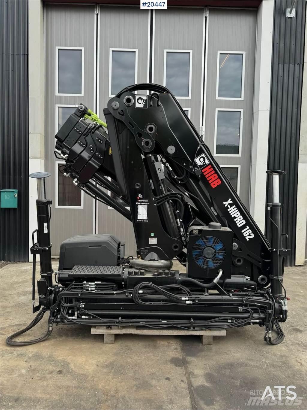 Hiab X-Hipro 162 Vlakke laadvloer met kraan