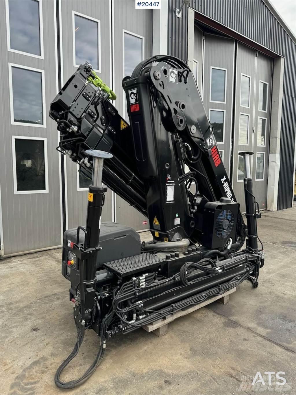 Hiab X-Hipro 162 Vlakke laadvloer met kraan