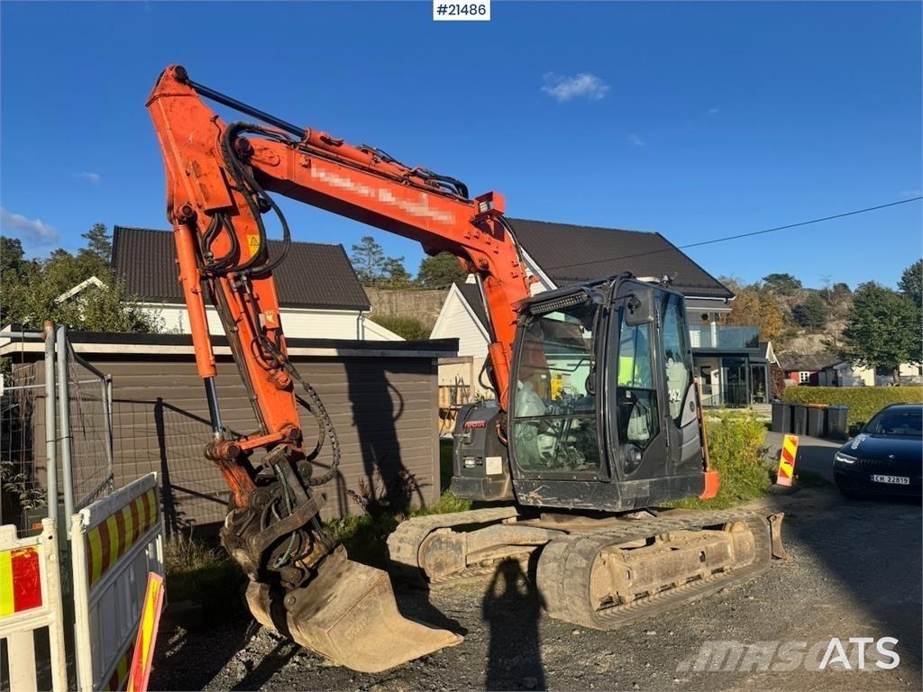 Hitachi ZX85US-5A Rupsgraafmachines