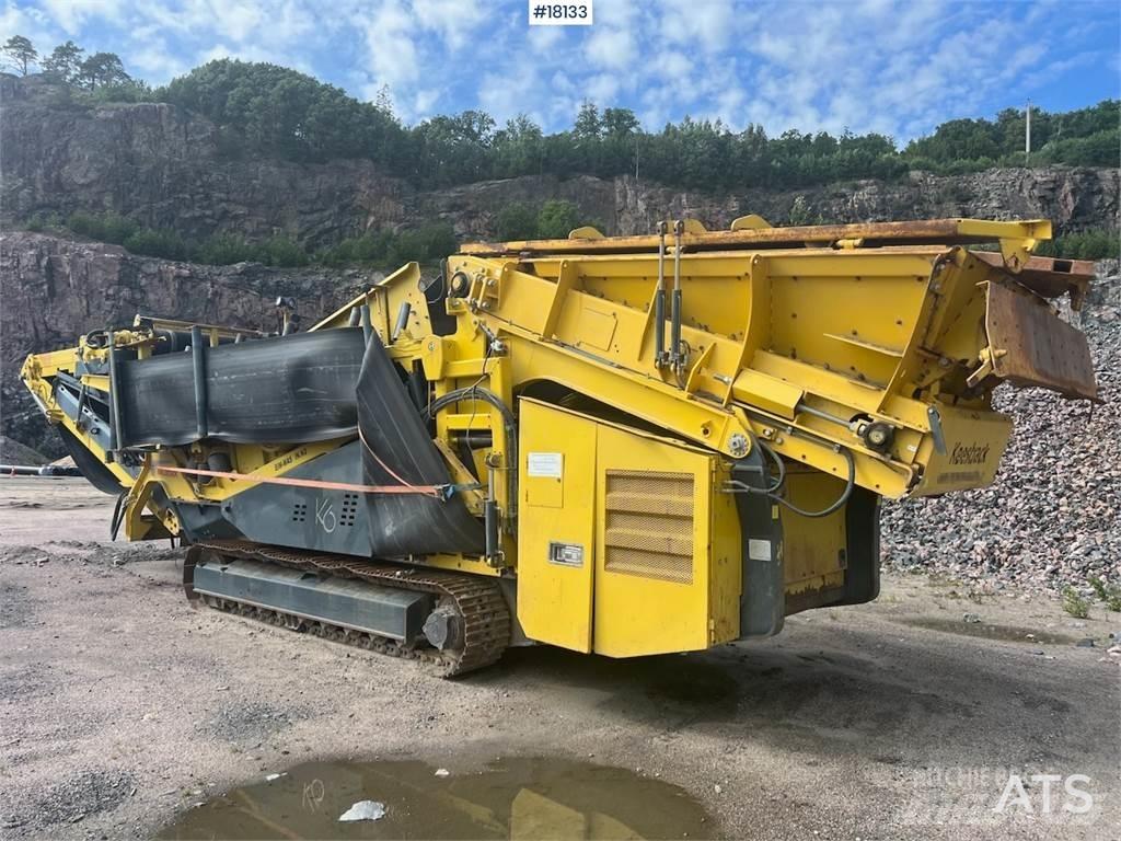 Keestrack K6 grader Zeefinstallatie