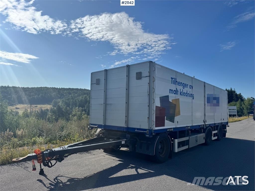 Konar Trailer Vlakke laadvloer
