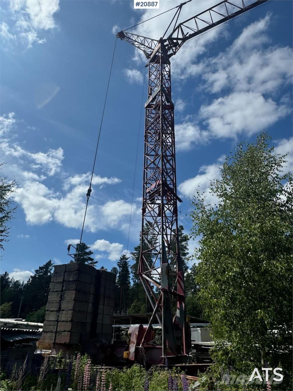 Krøll K35E Tårnkran Torenkranen