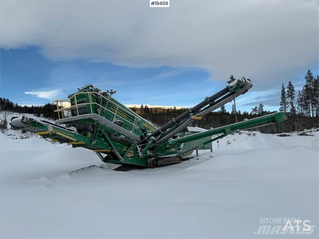 McCloskey S130 Sight. Zeefinstallatie