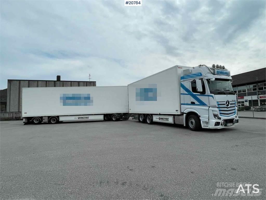 Mercedes-Benz Actros Bakwagens met gesloten opbouw