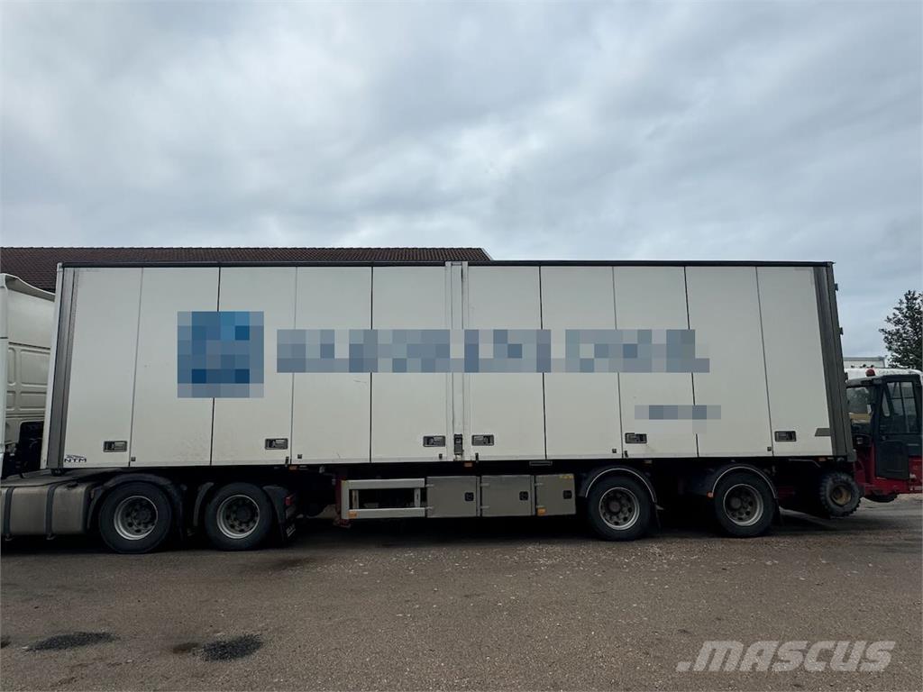 NTM City trailer Schuifzeilopbouw