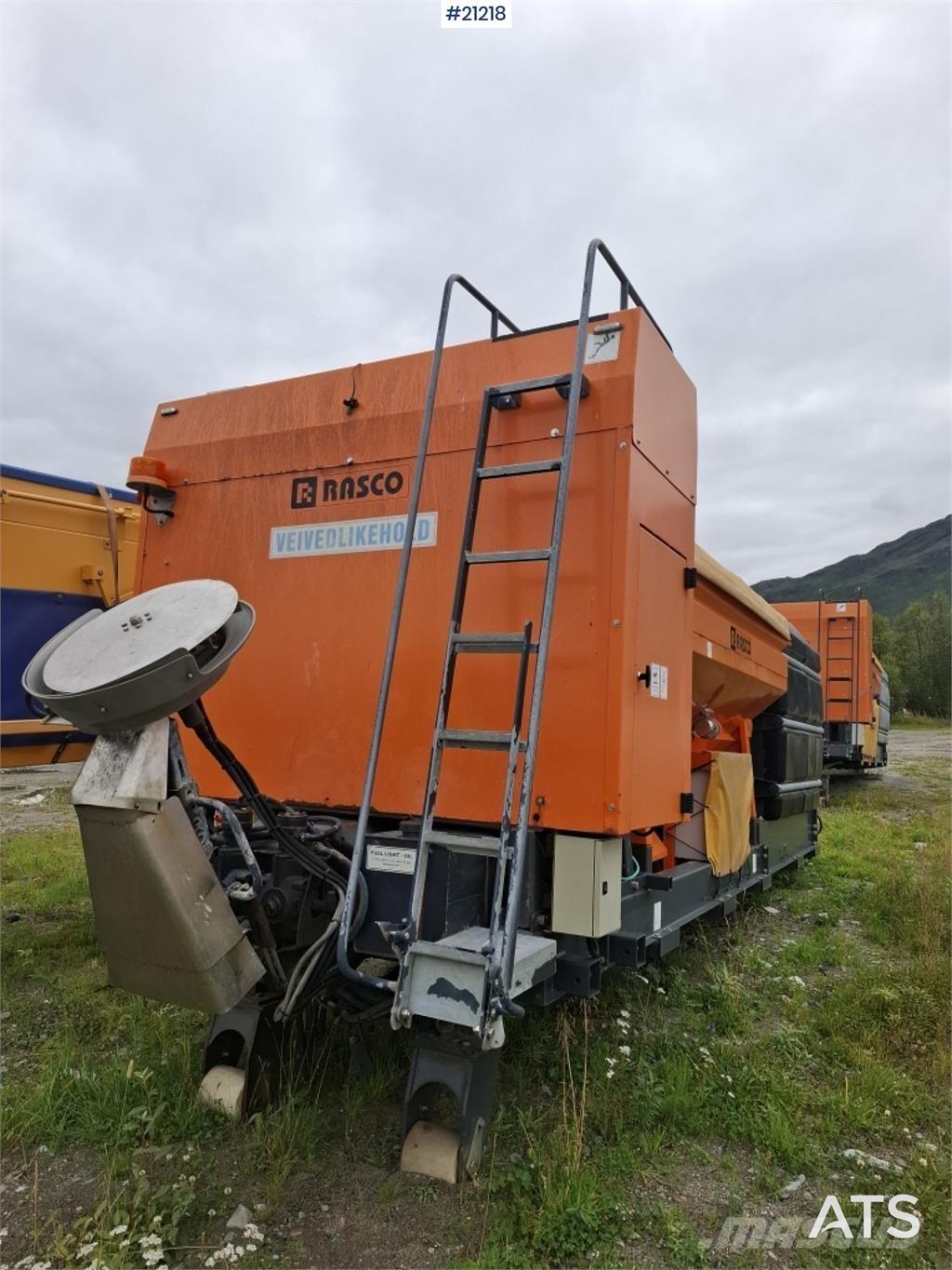 Rasco Solid Zand- en zoutstrooimachines