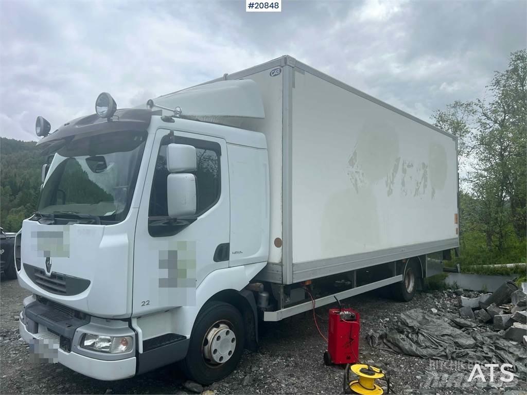 Renault midlum Bakwagens met gesloten opbouw