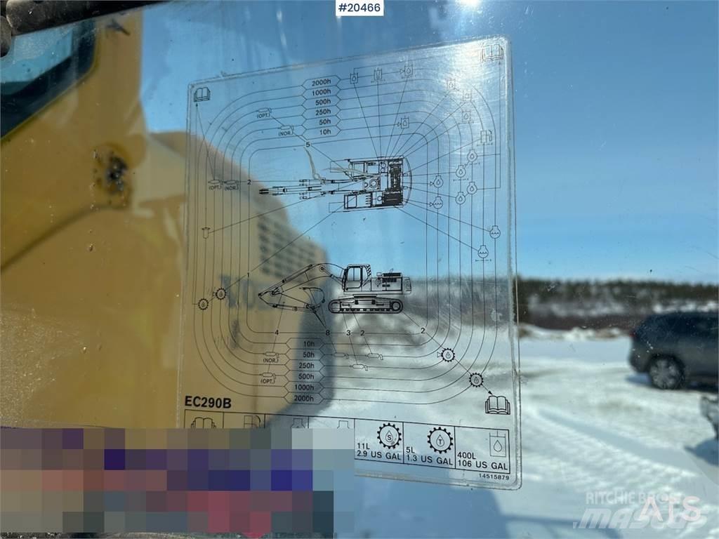 Volvo EC290 BLC Rupsgraafmachines