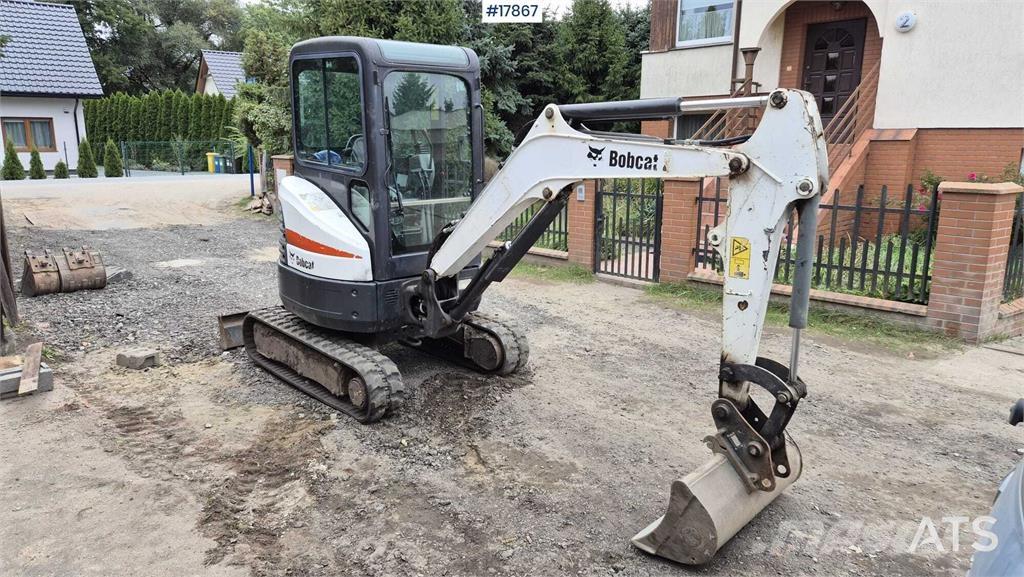 Bobcat E25***EM Minigraafmachines < 7t
