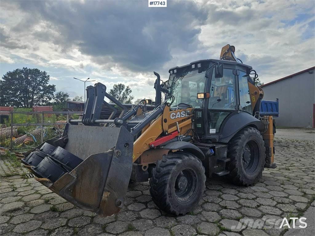 CASE 580SV Graaf-laadcombinaties