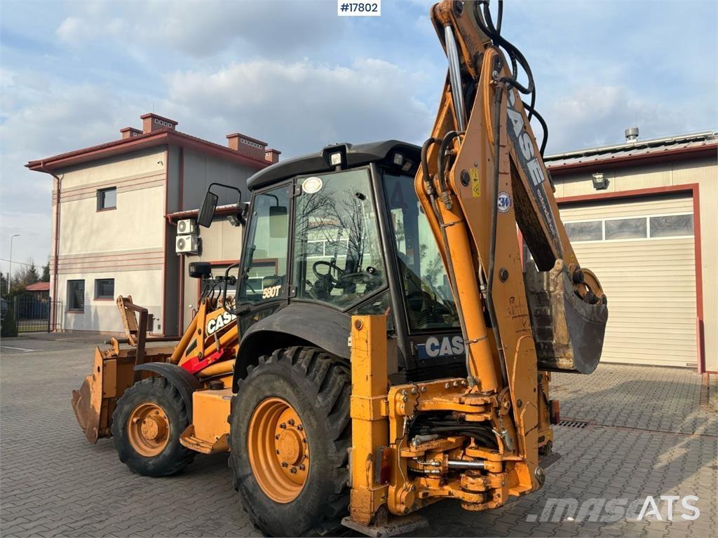 CASE 580T Graaf-laadcombinaties