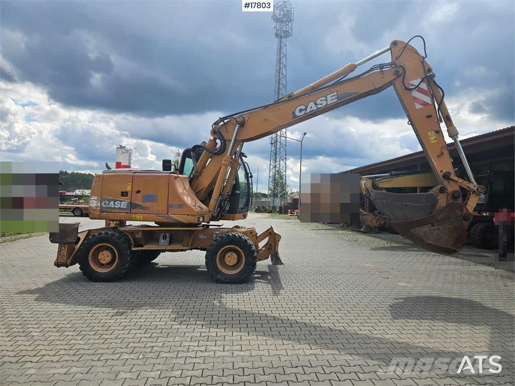 CASE WX 165 Wielgraafmachines