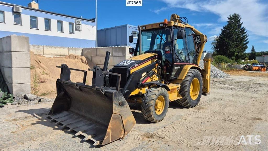 CAT 424D Graaf-laadcombinaties