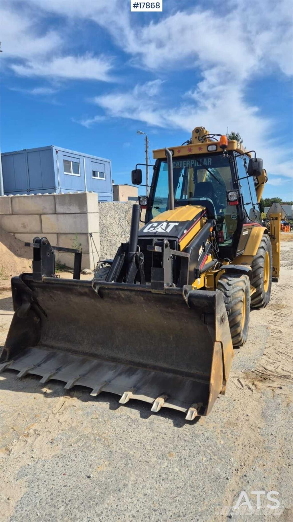 CAT 424D Graaf-laadcombinaties