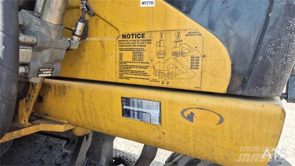 CAT M316D Wielgraafmachines