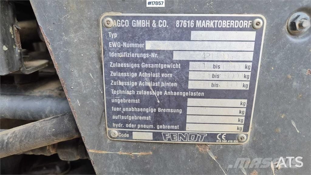 Fendt Vario 924 Tractoren