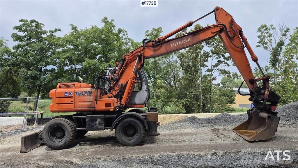 Hitachi EX 165W Wielgraafmachines