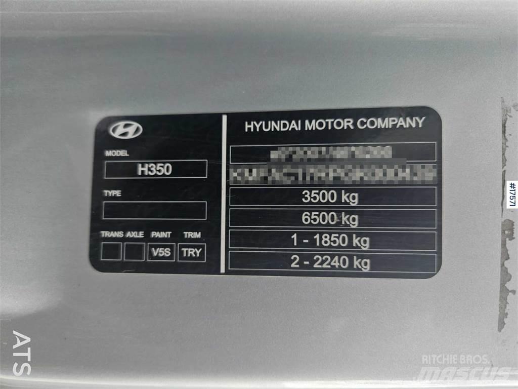 Hyundai H350 Gesloten bedrijfswagens