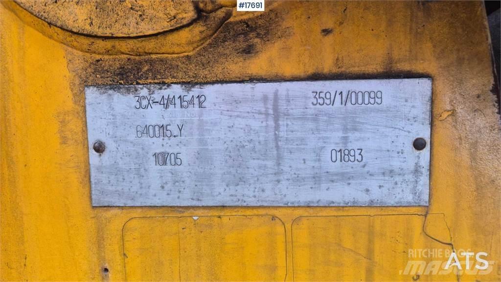 JCB 3cx Graaf-laadcombinaties
