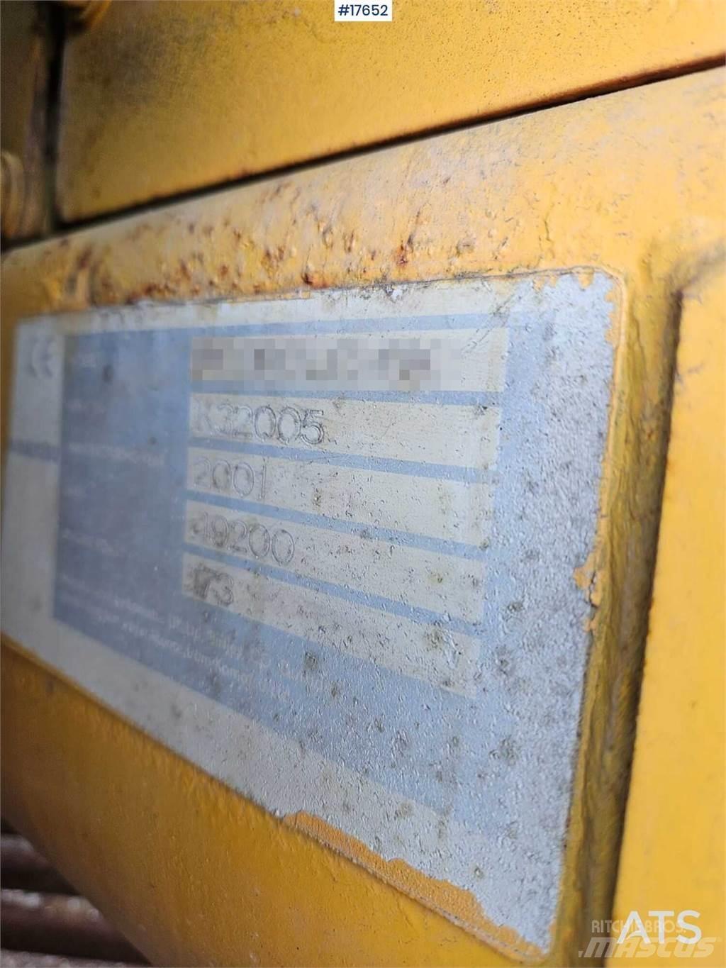 Komatsu 380 Rupsgraafmachines
