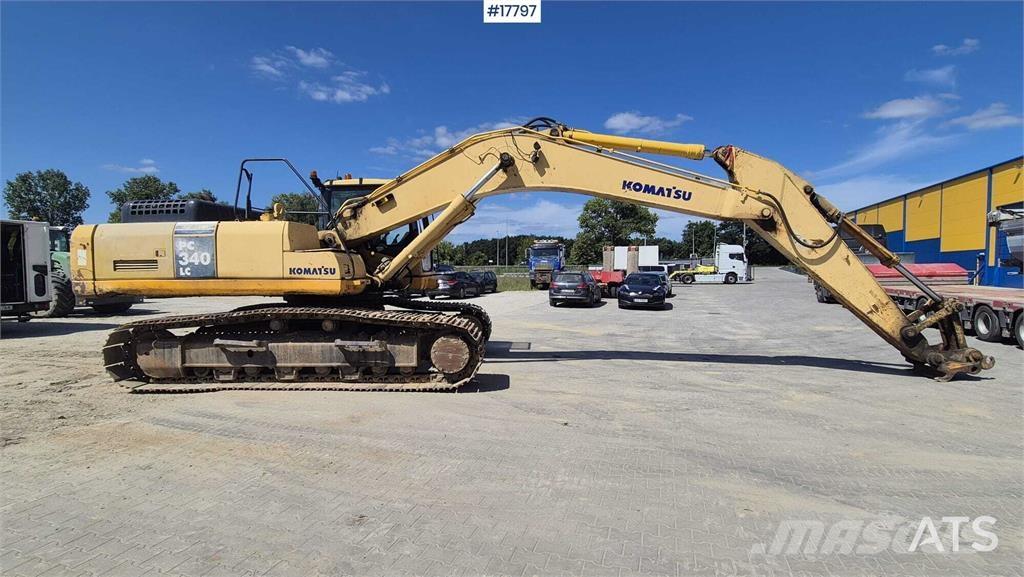 Komatsu PC 340 LC Rupsgraafmachines
